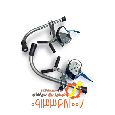 رکاب  تیر چوبی برق یا رکاب سیمبانی